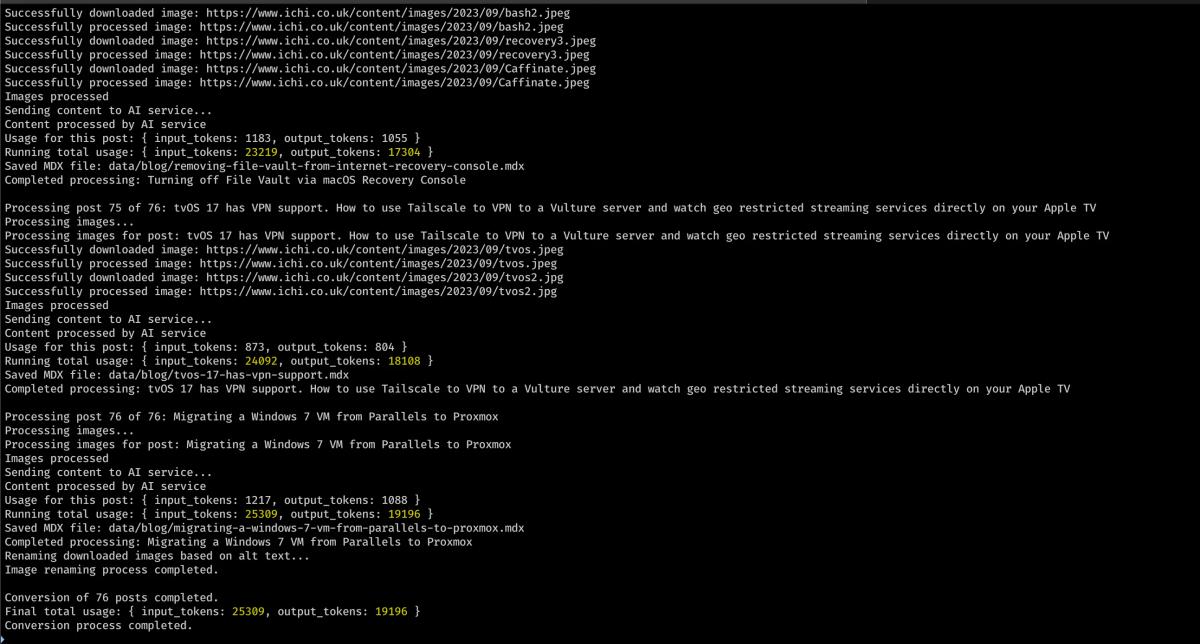 Ghost to Next.js Blog Converter
