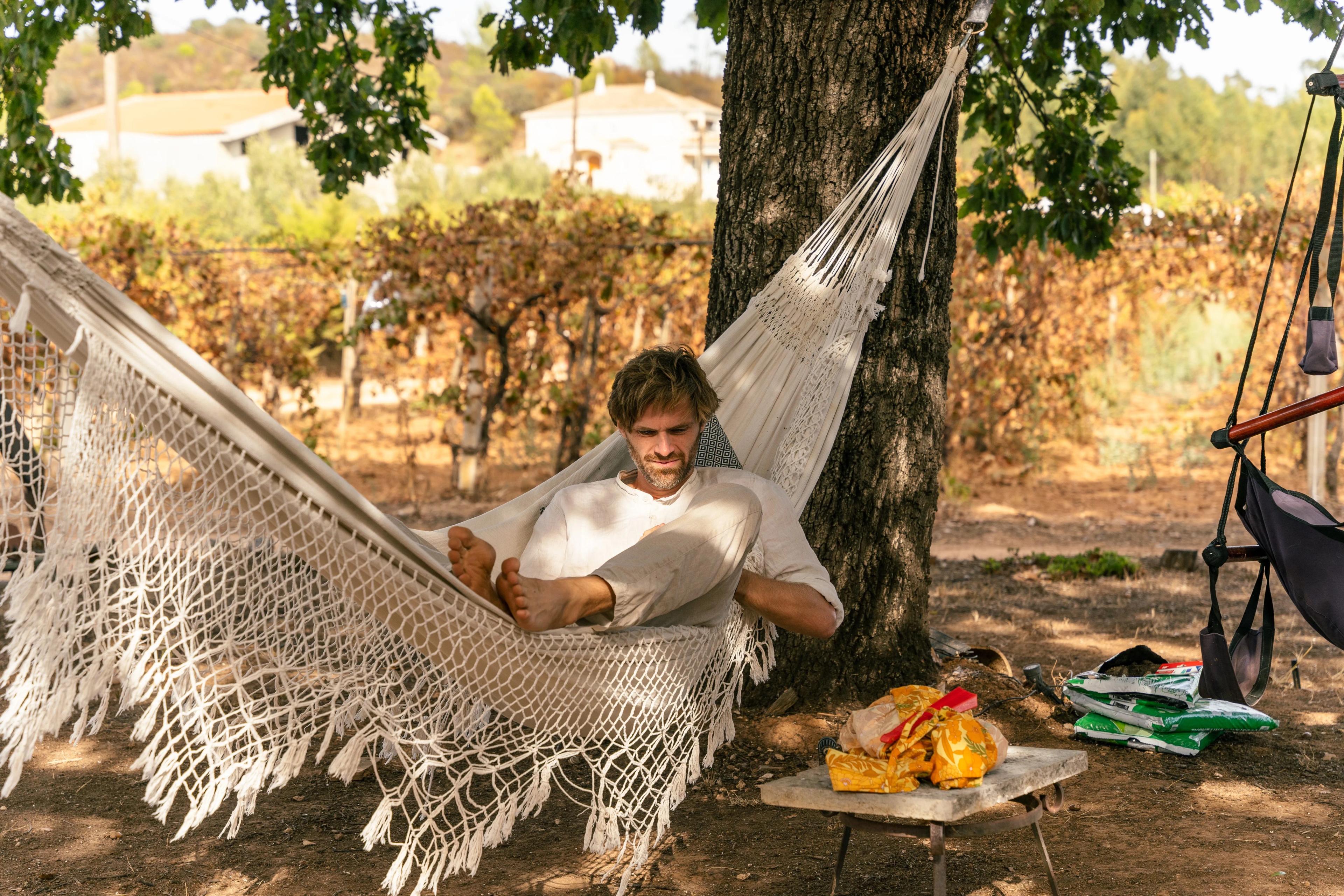 Me in a hammock