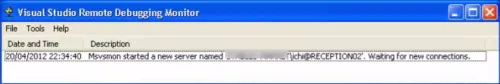 Cross Domain Visual Studio 2010 Remote Debugging | ichi.co.uk